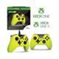 Manette de jeu - FILAIRE - XBOX ONE-S-X-PC - Jaune - Ergonomique - Câble amovible 3m
