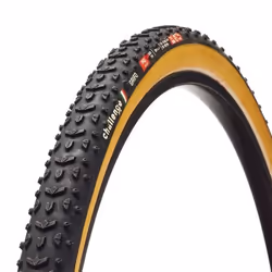 Pneu vélo Gravel Challenge Grifo Pro - 700x33C (33-622) - Noir beige - Tringle souple SuperPoly Aramid PPS