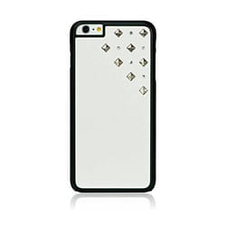Coque BlingMyThing Metallique Polar Blizzard pour iPhone 6 - Blanc - Brillant - Synthétique