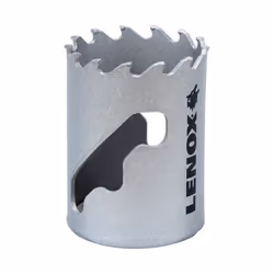 Scie à trous Carbide • Segments de carbure soudés • Dents agressives • Ouverture de l'escalier (Speed Slot®) pour l'enlèvemen ...