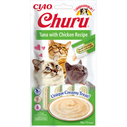 CIAO Churu Tuna with Chicken Recipe Chat Friandise Poulet, Thon 14 g