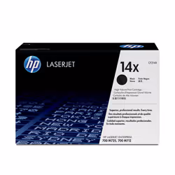 HP 14X cartouche authentique de toner LaserJet noir grande capacité, 17500 pages, Noir, 1 pièce(s)