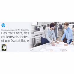 HP 711 pack de 3 cartouches d'encre DesignJet cyan, 29 ml - Vue supplémentaire 6