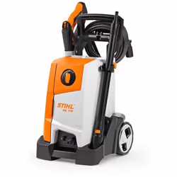 I STIHL RE 110 NETTOYEUR HAUTE PRESSION Nettoyeur haute pression 110 bars pratique avec équipement supplémentaire. Longue lan ...