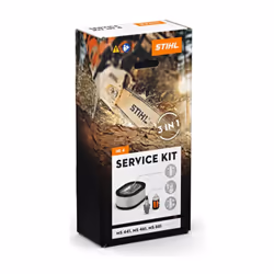 Ce kit d'entretien de la marque Stihl contient : un filtre à air, une crépine et une bougie. Ce kit d'entretien est indispens ...