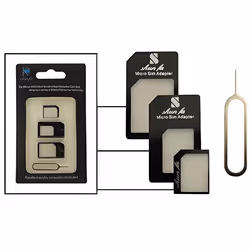 Adaptateurs de cartes SIM-Micro SIM-Nano SIM