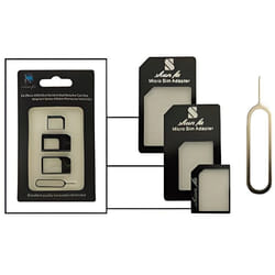 Adaptateurs de cartes SIM-Micro SIM-Nano SIM
