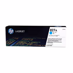 HP 827A toner LaserJet cyan authentique, 32000 pages, Cyan, 1 pièce(s)