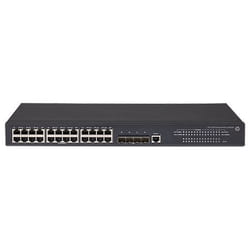 HPE FlexNetwork 5130 24G 4SFP+ EI Géré L3 Gigabit Ethernet (10/100/1000) 1U Noir
