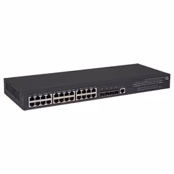 HPE FlexNetwork 5130 24G 4SFP+ EI Géré L3 Gigabit Ethernet (10/100/1000) 1U Noir