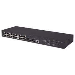 HPE FlexNetwork 5130 24G 4SFP+ EI Géré L3 Gigabit Ethernet (10/100/1000) 1U Noir