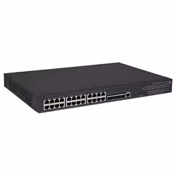 HPE 5130-24G-PoE+-4SFP+ (370W) EI, Géré, L3, Gigabit Ethernet (10/100/1000), Connexion Ethernet, supportant l'alimentation vi ...