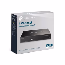TP-Link VIGI NVR1004H Enregistreur vidéo sur réseau Noir - Vue supplémentaire 4
