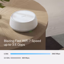 TP-Link DECO BE25(2-PACK) système Wi-Fi maillé Bi-bande (2,4 GHz / 5 GHz) Wi-Fi 7 (802.11be) Blanc Interne - Vue supplémentaire 4