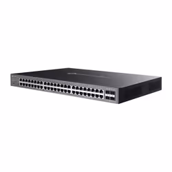 TP-Link Omada SG2452LP commutateur réseau Géré L2/L2+ Gigabit Ethernet (10/100/1000) Connexion Ethernet, supportant l'alimentation via ce port (PoE) 1U Noir