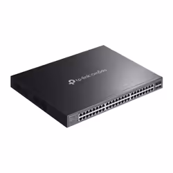 TP-Link Omada SG2452LP commutateur réseau Géré L2/L2+ Gigabit Ethernet (10/100/1000) Connexion Ethernet, supportant l'alimentation via ce port (PoE) 1U Noir - Vue supplémentaire 4