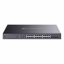 TP-Link Omada SG3428XMPP, Géré, L2+, Gigabit Ethernet (10/100/1000), Connexion Ethernet, supportant l'alimentation via ce por ...