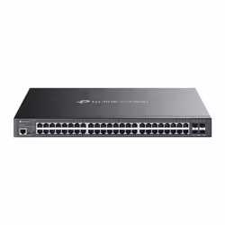 TP-Link Omada SG3452XMPP, Géré, L2+, Gigabit Ethernet (10/100/1000), Connexion Ethernet, supportant l'alimentation via ce por ...