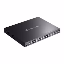 TP-Link Omada SG3452XMPP commutateur réseau Géré L2+ Gigabit Ethernet (10/100/1000) Connexion Ethernet, supportant l'alimentation via ce port (PoE) 1U Noir - Vue supplémentaire 4