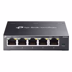 TP-Link Omada ES205G, Géré, Gigabit Ethernet (10/100/1000), Montage mural