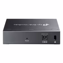 TP-Link Omada ES205G Géré Gigabit Ethernet (10/100/1000) Connexion Ethernet, supportant l'alimentation via ce port (PoE) Noir
