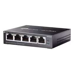 TP-Link Omada ES205G Géré Gigabit Ethernet (10/100/1000) Connexion Ethernet, supportant l'alimentation via ce port (PoE) Noir