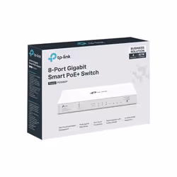 TP-Link FESTA FS308GP commutateur réseau Géré Gigabit Ethernet (10/100/1000) Connexion Ethernet, supportant l'alimentation via ce port (PoE) Blanc - Vue supplémentaire 6