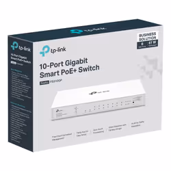 TP-Link FESTA FS310GP commutateur réseau Géré L2/L2+ Gigabit Ethernet (10/100/1000) Connexion Ethernet, supportant l'alimentation via ce port (PoE) 1U Blanc - Vue supplémentaire 6