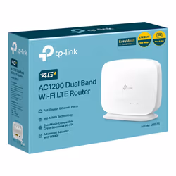 TP-Link Archer AC1200 routeur sans fil Gigabit Ethernet Bi-bande (2,4 GHz / 5 GHz) 4G Blanc - Vue supplémentaire 4