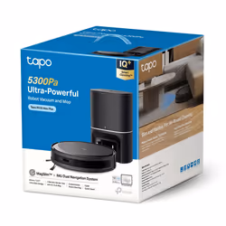 TP-Link Tapo RV20 Max Plus 0,4 L Sans sac Noir - Vue supplémentaire 7