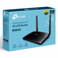TP-Link Archer MR402 routeur sans fil Fast Ethernet Bi-bande (2,4 GHz / 5 GHz) 4G Noir - Vue supplémentaire 6