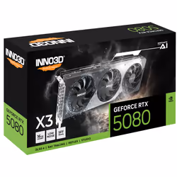 Inno3D GeForce RTX 5080 X3 NVIDIA 16 Go GDDR7
