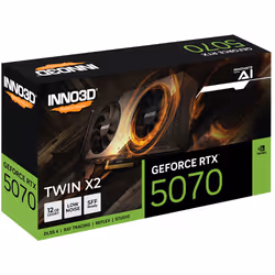 Inno3D GeForce RTX 5070 TWIN X2 NVIDIA 12 Go GDDR7