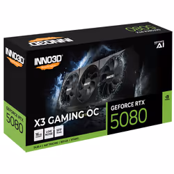 Inno3D Gaming OC GeForce RTX 5080 X3 NVIDIA 16 Go GDDR7
