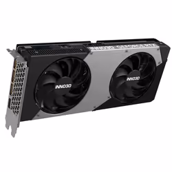 INNO3D GeForce RTX 5060 Ti TWIN X2, GeForce RTX 5060 Ti, 16 Go, GDDR7, 128 bit, 7680 x 4320 pixels, PCI Express 5.0