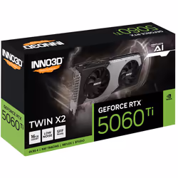 INNO3D GeForce RTX 5060 Ti TWIN X2 NVIDIA 16 Go GDDR7