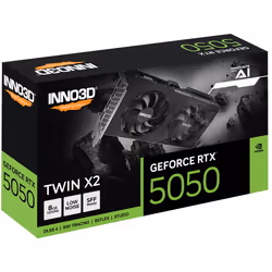 INNO3D GeForce RTX 5050 TWIN X2 NVIDIA 8 Go GDDR6 - Vue supplémentaire 2