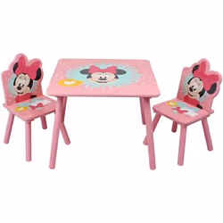 Set de table avec 2 chaises pour enfants Disney Minnie