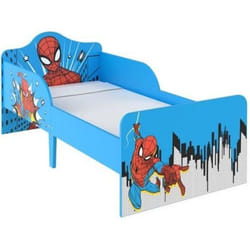 Lit pour enfants - Marvel - Spiderman - 75x143cm - Bois - Bleu