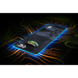 Razer Goliathus Chroma Extended Tapis de souris de jeu Noir, Vert