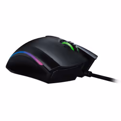 Razer Mamba Elite, Droitier, Optique, USB Type-A, 16000 DPI, Noir