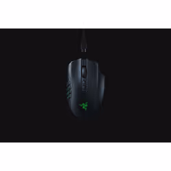 Razer Naga V2 Pro, Droitier, Optique, RF Wireless + Bluetooth + USB Type-C, 30000 DPI, Noir