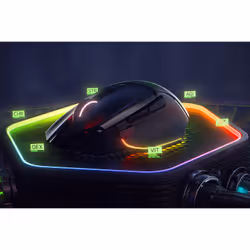 Razer Basilisk V3 Pro souris Droitier RF Wireless + Bluetooth + USB Type-C Optique 30000 DPI - Vue supplémentaire 7