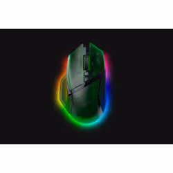 Razer Basilisk V3 Pro 35K, Droitier, Optique, RF Wireless + Bluetooth + USB Type-A, 35000 DPI, Vert