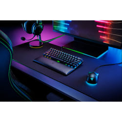 Razer RC21-01720100-R3M1 repose-poignet Cuir, Mémoire de forme Noir