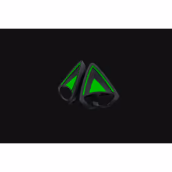 Razer Kitty Ears V2, Kit de modification, Silicone, 26 g, Noir, Vert