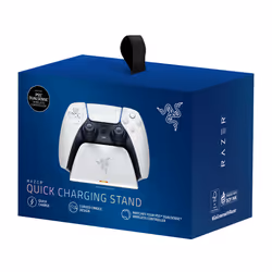 Razer RC21-01900100-R3M1, PlayStation 5, Socle de chargement, Blanc, USB, Sony, Chine