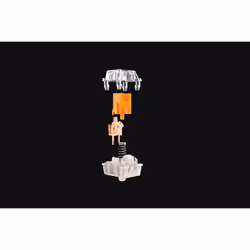 Razer RC21-02040300-R3M1 interrupteur à clé Orange, Transparent 36 pièce(s) - Vue supplémentaire 4