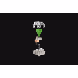 Razer RC21-02040200-R3M1 interrupteur à clé Vert, Transparent 36 pièce(s) - Vue supplémentaire 4