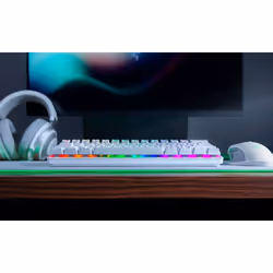 Razer Huntsman Mini clavier USB QWERTY US International Blanc